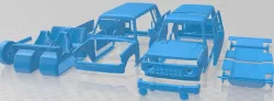 Mitsubishi Pajero Wagon 5 Door 1983 Printable Car