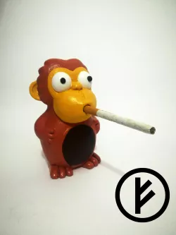MONKEY SMOKING SIMPSON - MONKEY SMOKING SIMPSON - MONKEY SMOKING SIMPSON - MONO Fumarola simpsons