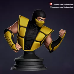 Mortal combat fanart / Scorpion