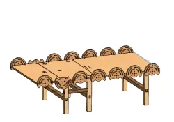 Multi Function Furniture-Chair Bed For Kid V1