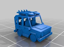 N-Scale (Bluey) Heeler Family Car