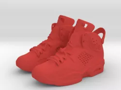 NIKE AIR JORDAN 6 Finger Sneakers