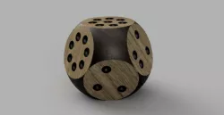 Octahedron die
