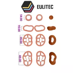 organic shape cutter for polymer clay-LORREN3D