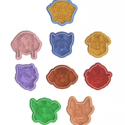 Paw Patrol Cookie Cutter Set (For Personal Use Only)