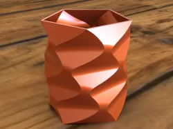 PEN HOLDER WAVY
