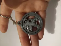 Peugeot Spinning Keychain