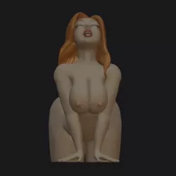Pick Tease-Nude Girl Guitar Pick Holder