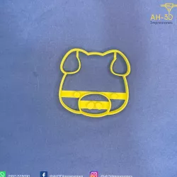 Pig Face Cookie Cutter
