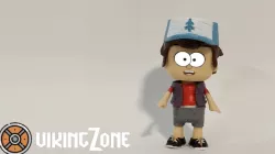 Piny Articulated - Diper (Gravity Falls)