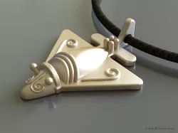 Plane Quimbaya Joya - Necklace - prehistory