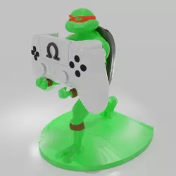 Playstation controller + smart Remote Turtle Ninja Holder