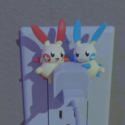 Plusle and Minun