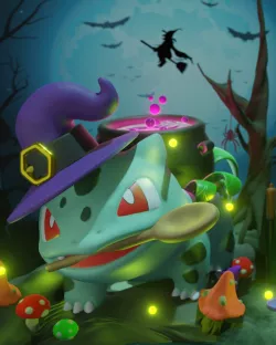 Pokemon Bulbasaur Halloween