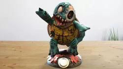 Pokemon - Squirtle Zombie Creepy Halloween