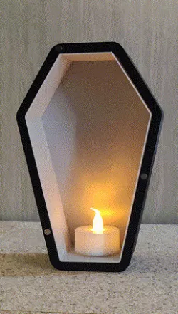Pumpkin Halloween cuffin tealight