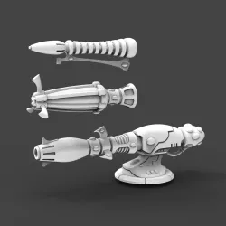 Quasi Classic Space Elf Support Platform Weapons