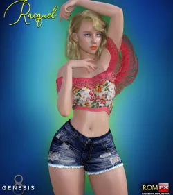Racquel For G8F - DAZ STUDIO CHARACTER