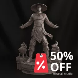 Raiden-mortal-kombat-stl-3d-print-file