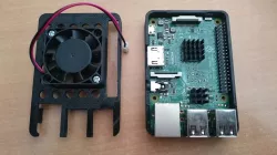 Raspberry Pi B+/Pi2 case for overclocking