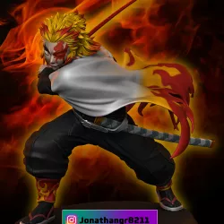 Rengoku - Demons Slayer 3D print model