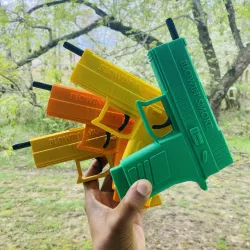 Reusable Blowin' Smoke Lighter Gun