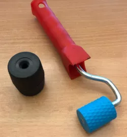 Roller for noise killer mat