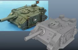 Sabre Tank Destroyer Upgrade Kit, Rogue Trader Version