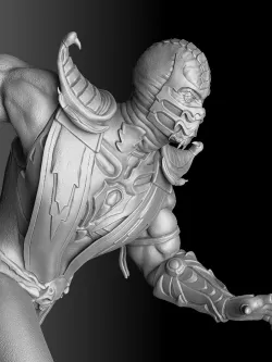 Scorpion MK9 VS Subzero MKX. 3d printable