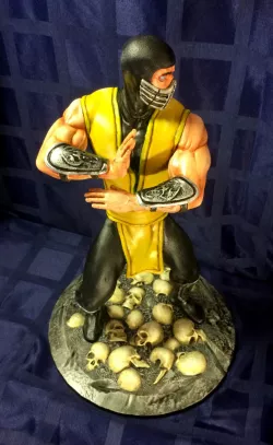 Scorpion. Mortal kombat 1995.  STL 3d printable