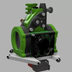 SDHX Extruder for FLSun Deltas (SR, QQS, ...)