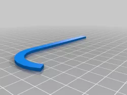Sewing J-Hook (Candy Cane)