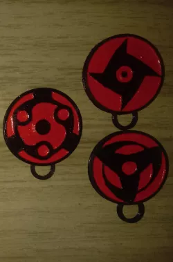 Sharingan keychain