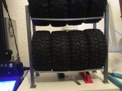 Shelf 8 tires rc,