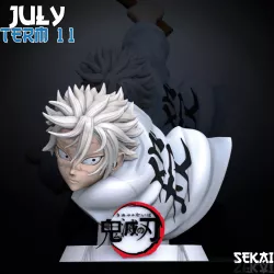 Shinazugawa Bust - Sekai 3D Models - Tested and Ready for 3D printing