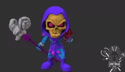 Skeletor Inspired model
