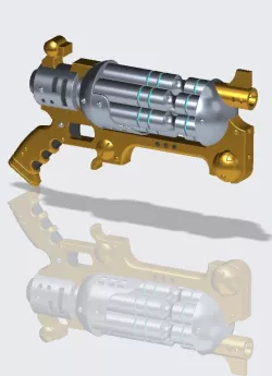 Skitarii Phosphor Blast Pistol Prop