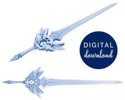 SKYWARD Blade STL FILES [Genshin Impact]