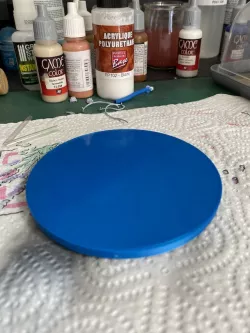 Small painting turntable