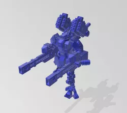 Space Communist Linear Rifle Battlesuit