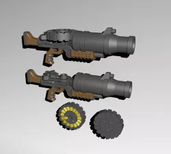 Space Warriors – Lewis Machine Gun
