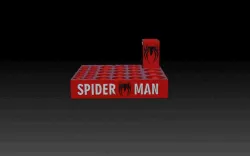 spider man paint mixing palette plus gift spiderman ring