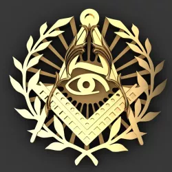 square and compass masonic symbol