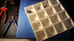 Step by step boxed screw manager