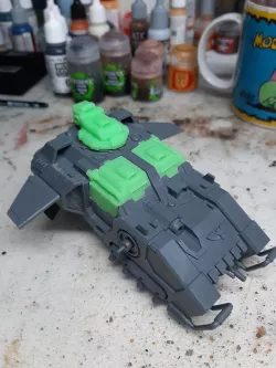 Storm speeder cockpit closed