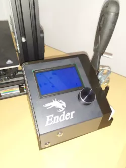 Support LCD + porte outil