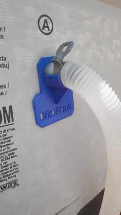 Swimming pool tube holder