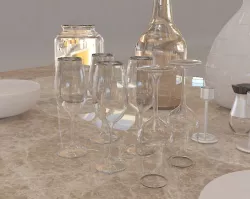 Table and Items