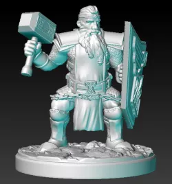 Tarkhan, The Dwarf Cleric