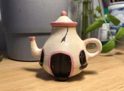 Teapot Fairy House